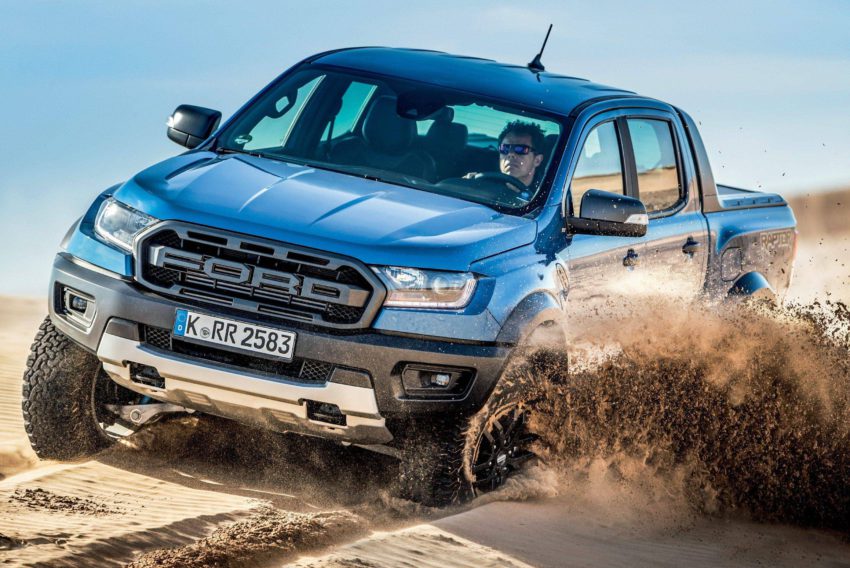 ford ranger 2021 em estrada off-road