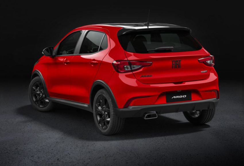 fiat argo 2021 vermelho