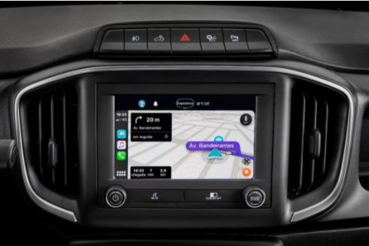 android auto fiat strada volcano 2021