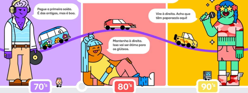 waze modo retrô