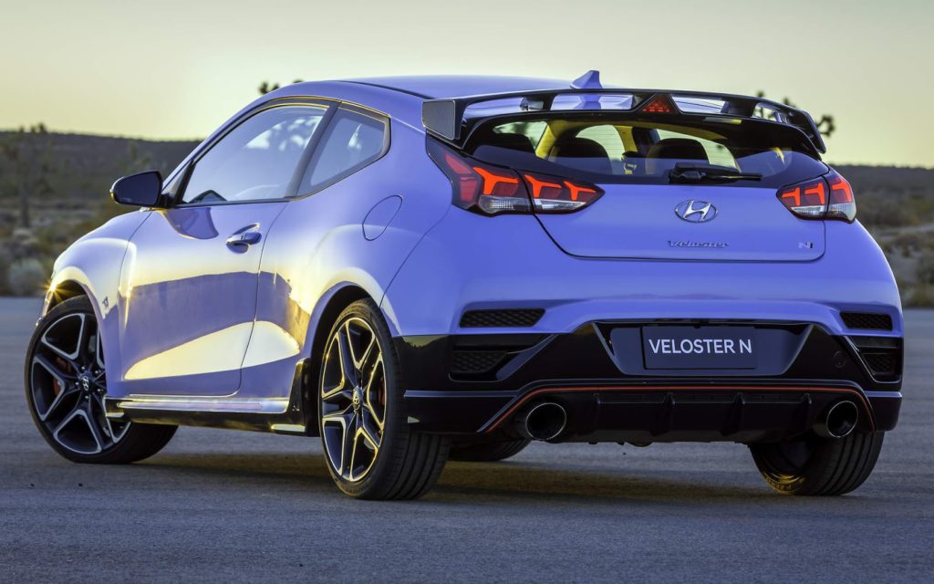 Hyundai Veloster N 2021 traseira