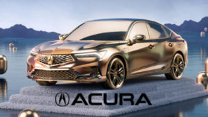 Acura Integra no Metaverso Imagem divulgação.