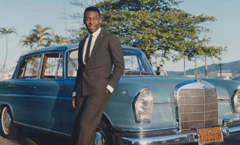 pelé e Mercedes-Benz