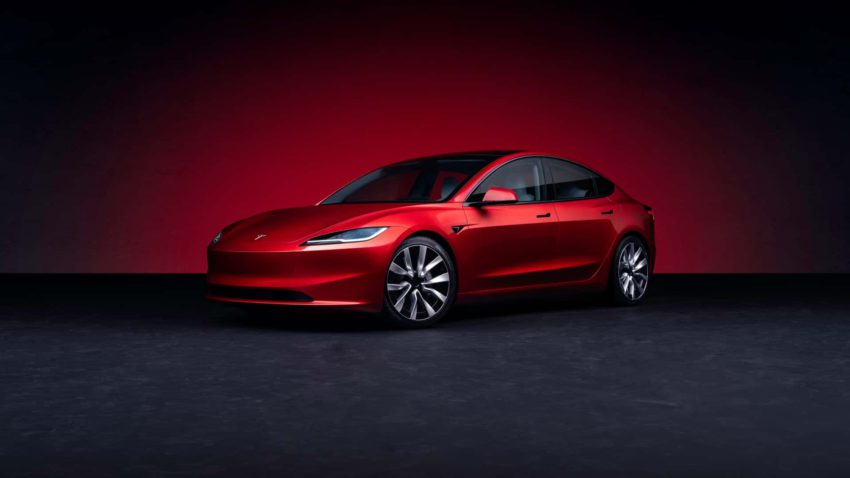 telsa model 3