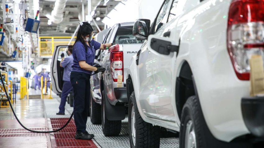 Ford Ranger fabricada na Argentina