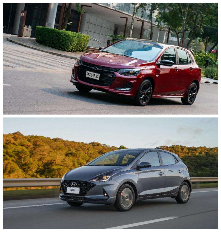 Chevrolet Onix vs Hyundai HB20: qual o melhor?