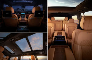 Jeep Wagoneer SUV interior
