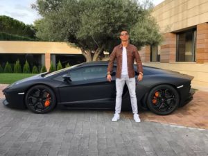 Lamborghini Aventador de Cristiano Ronaldo