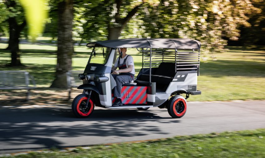 tuk-tuks elétricos da índia