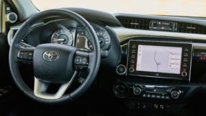 Toyota Hilux 2022 painel