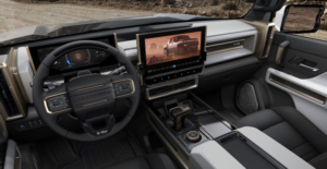 GMC Hummer interior