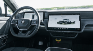 Rivian R1T interior